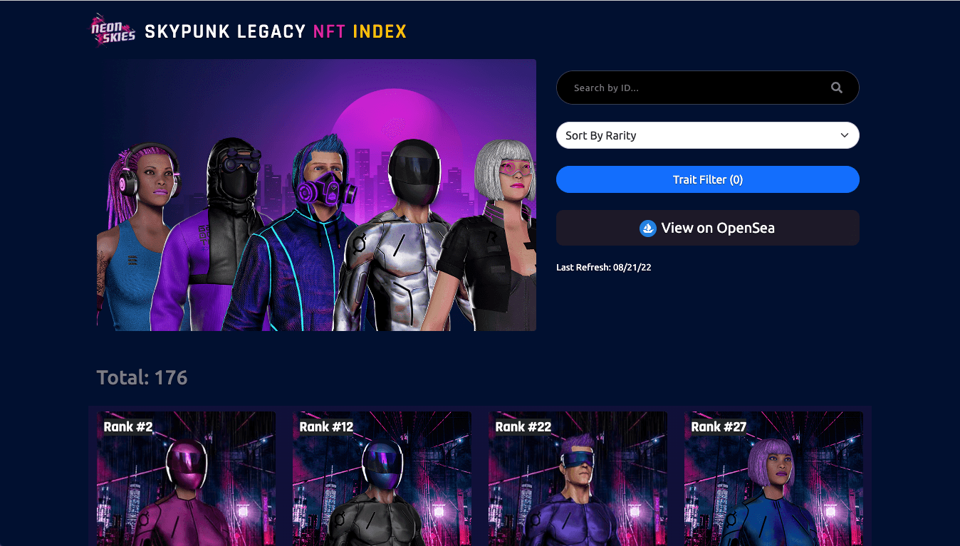 Skypunk Legacy Index